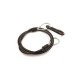 TRITON BLUE SC 480 BK CABLE SEGURIDAD NEGRO 80 CON FUNDA PVC