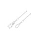 TRITON BLUE SC 480 BK CABLE SEGURIDAD NEGRO 80 CON FUNDA PVC