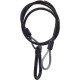TRITON BLUE SC 580 BK CABLE SEGURIDAD NEGRO 80 CM CON FUNDA PVC