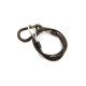 TRITON BLUE SC 580 BK CABLE SEGURIDAD NEGRO 80 CM CON FUNDA PVC