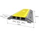 TRITON BLUE CB3 PASACABLES 3 CANALES 900 MM COLOR NEGRO TAPA AMARILLA