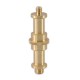 TRITON BLUE SP16 ADAPTADOR SPIGOT UNIVERSAL DE LATON CON 2 ROSCAS 1/4 Y 3/8 