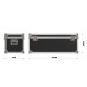 TRITON BLUE FC2 BAUL TRANSPORTE MULTIUSOS FLIGHTCASE 1040 X 406 X 420 MM