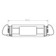 NEUTRIK EMPALMADOR OPTICALCOM LC-DUPLEX SINGLE-MODE PC