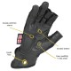 DIRTY GUANTE T-L LEATHER GRIP - FRAMER (3 dedos cortados)- Tercera piel (V3)