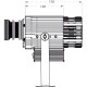 TRITON BLUE HORIZON 40R AQUA PROYECTOR DE GOBOS ROTATIVO LED 40W IP65