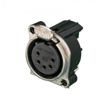 NEUTRIK XLR 5 PIN HEMBRA CHASIS PARA PCB NC5FBH