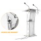 AUDIBAX SPT1057 ATRIL 2 MICROFONOS PERSONALIZABLE PARA CONFERENCIAS