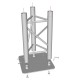 CONTEST BASE TRIANGULAR EM29. PARA TRUS TRIO 29 NEGRO