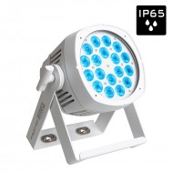 BRITEQ BT-COLORAY PROYECTOR LED 18x8W RGBW 20° BLANCO (TRUE1) 3pin