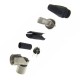 CONECTOR XLR 5P MACHO AEREO ACODADO NEUTRIK 