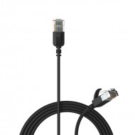 PROCAB Slimline CAT6A RJ45-RJ45 0,30 metros negro