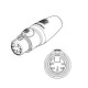 NEUTRIK NC5FX1-TOP XLR 5 PIN HEMBRA AEREA IP65