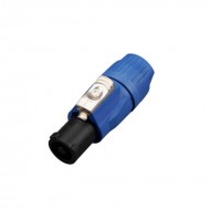 REAN POWERCON AEREO AZUL 3 POLOS (entrada) para cable 10-13mmNEW