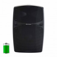 AUDIOPHONY RACER250 Evo ALTAVOZ PORTÁTIL A BATERÍA 12" 250W RMS CON LECTOR DETARJETAS USB/SD/BT5.0 + talkover + efecto