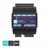 NICOLAUDIE NASPLIT-4 SPLITTER RDM DMX 12-48V DC