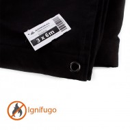 ADMIRAL TELON 3 x 6 m Ancho x Alto 380 gr/m2 Negro