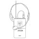 Audibax AWM H1T Micrófono Inalámbrico de Diadema
