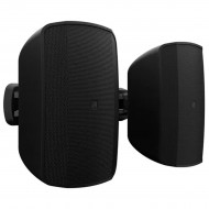 Audibax Pro Fiji 6 Negro Pareja de altavoces IP65 Montaje en Pared