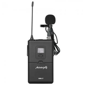Audibax AWM L1T Transmisor Inalámbrico con Micrófono Lavalier