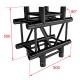 CONTEST QUATRO-A04 BLK TRUSS ESQUINA 290 NEGRO - heavy duty - 4 DIREC. 90°