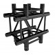 CONTEST QUATRO-A04 BLK TRUSS ESQUINA 290 NEGRO - heavy duty - 4 DIREC. 90°