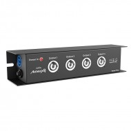 AUDIBAX DPT4 Base distribuidora de energía 1 entrada powerCON a 4 Salidas powerC