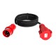AUDIBAX CEE1000-60-5P CABLE CEE 32A 5P MACHO A 33A 5P HEMBRA 10 M