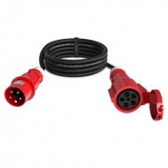 AUDIBAX CEE1000-60-5P CABLE CEE 32A 5P MACHO A 33A 5P HEMBRA 10 M