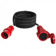 AUDIBAX CEE2500-60-5P CABLE CEE 32A 5P MACHO A 34A 5P HEMBRA 25 M