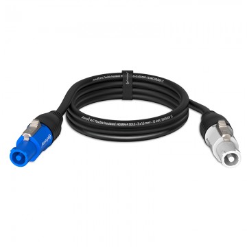 AUDIBAX PWC300-25 EXTENSION CABLE INPUT POWERCON AZUL A OUTPUT POWERCON GRIS 3 M