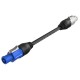 AUDIBAX PWC200-25 EXTENSION CABLE INPUT POWERCON AZUL A OUTPUT POWERCON GRIS 2 M