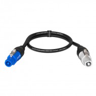 AUDIBAX PWC100-15 CABLE INPUT POWERCON AZUL A OUTPUT POWERCON GRIS 1 M
