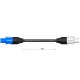 AUDIBAX PWC100-15 CABLE INPUT POWERCON AZUL A OUTPUT POWERCON GRIS 1 M