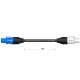 AUDIBAX PWC200-15 CABLE INPUT POWERCON AZUL A OUTPUT POWERCON GRIS 2 M