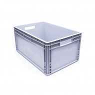 ADMIRAL CAJA PLASTICO GRIS de 60 X 40 X 27 cm