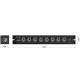 AUDIBAX DPT8 DISTRIBUIDOR DE ENERGIA 16A X 8 SALIDAS