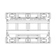 DAS AUDIO PL-MARA-MK2 Carro de transporte de acero para MARA (máx. 4 u.), negro