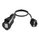 AUDIBAX A-SC-CEE3P-25 CABLE ADAPTADOR SCHUKO A CEE 16A 3P HEMBRA 1M