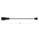 AUDIBAX A-SC-CEE3P-25 CABLE ADAPTADOR SCHUKO A CEE 16A 3P HEMBRA 1M