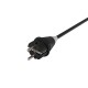 AUDIBAX A-SC-CEE3P-25 CABLE ADAPTADOR SCHUKO A CEE 16A 3P HEMBRA 1M