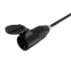 AUDIBAX A-CEE3P-SC-25 CABLE ADAPTADOR CEE 16A 2P+T MACHO A SCHUKO 16A HEMBRA 1 M