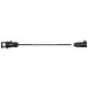 AUDIBAX A-CEE3P-SC-25 CABLE ADAPTADOR CEE 16A 2P+T MACHO A SCHUKO 16A HEMBRA 1 M