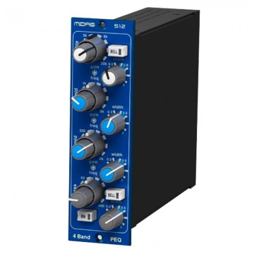 MIDAS 512 V2 ECUALIZADOR PARAMETRICO DE LA SERIE 500