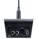 AUDIOPHONY MIC-DESKevo MICRO DE MESA PROFESIONAL ELECTRET UNIDERCCIONAL, TIMBRE Y BOTON PULSAR HABLAR