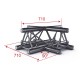 CONTEST AG29-041 TRAMO TRUSS TRIANGULAR 4 DIRECCIONES NEGRO