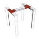 CONTEST AG29-036 TRAMO TRUSS TRIANGULAR 3 DIRECCIONES NEGRO