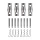 CONTEST TRUSS ESQUINA ALUMINIO QUATRO 290 - 3 DIRECCIONES 90º - ALTA RESISTENCIA. KIT CONEXION INCLUIDO