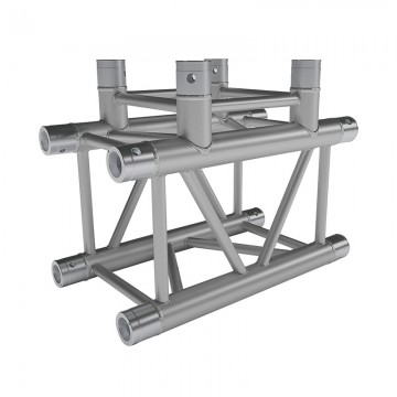 CONTEST TRUSS ESQUINA ALUMINIO QUATRO 290 - 3 DIRECCIONES 90º - ALTA RESISTENCIA. KIT CONEXION INCLUIDO