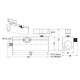 BRITEQ RECECPTOR TV-SPIGOT PARA 28 MM